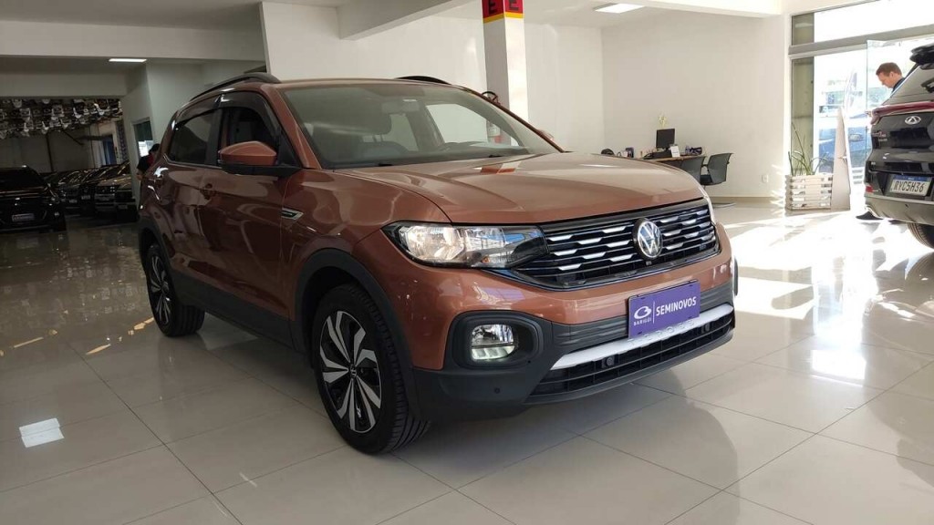 volkswagen t-cross 1.0 200 tsi total flex comfortline automatico 4p 2022