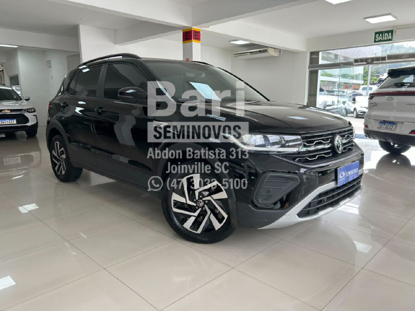 volkswagen t-cross 1.0 200 tsi total flex comfortline automatico 4p 2025