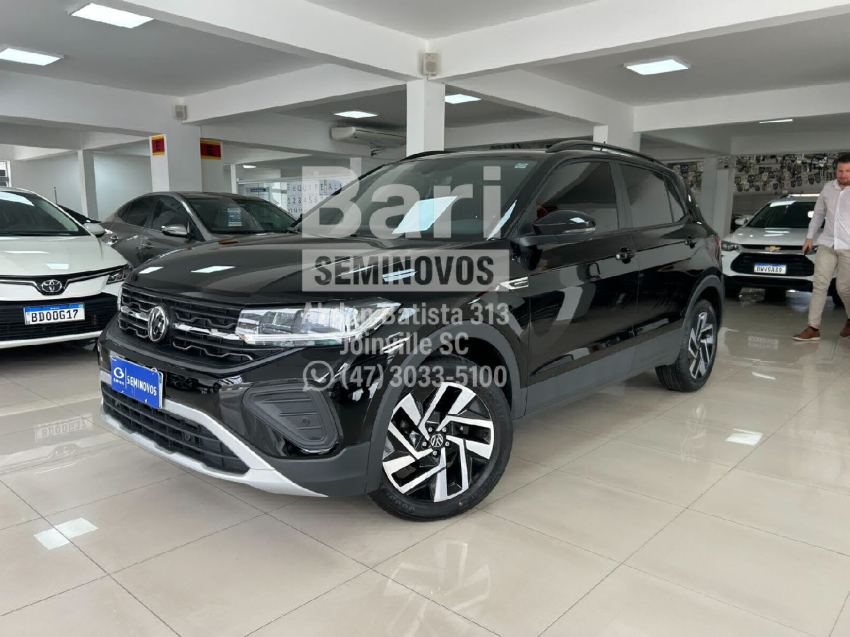 volkswagen t-cross 1.0 200 tsi total flex comfortline automatico 4p 2025