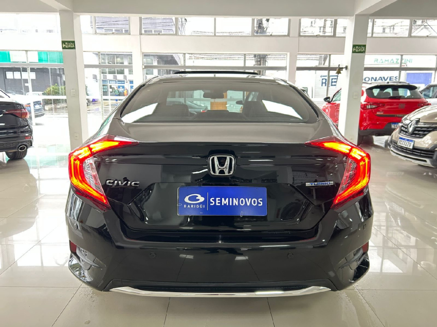 honda civic 1.5 16v turbo gasolina touring 4p cvt automatico 2021
