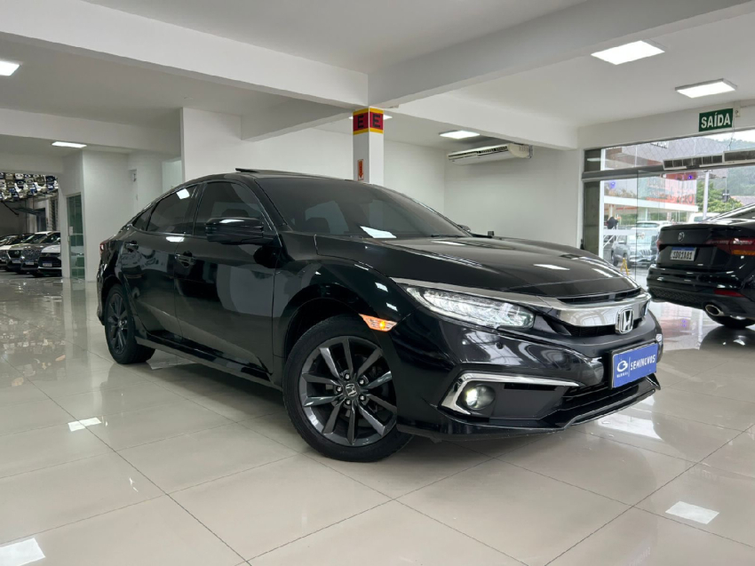 honda civic 1.5 16v turbo gasolina touring 4p cvt automatico 2021