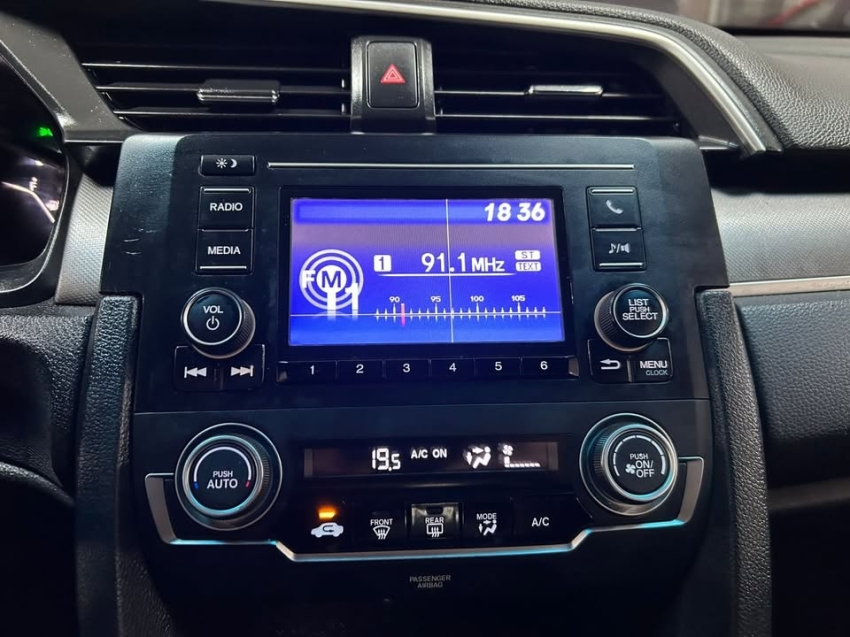 honda civic 2.0 16v flexone ex 4p cvt flex manual 2017