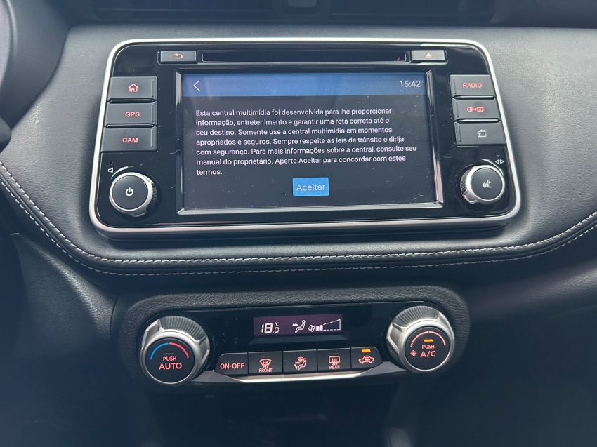 nissan kicks 1.6 16v flexstart sl 4p xtronic flex automatico 2019