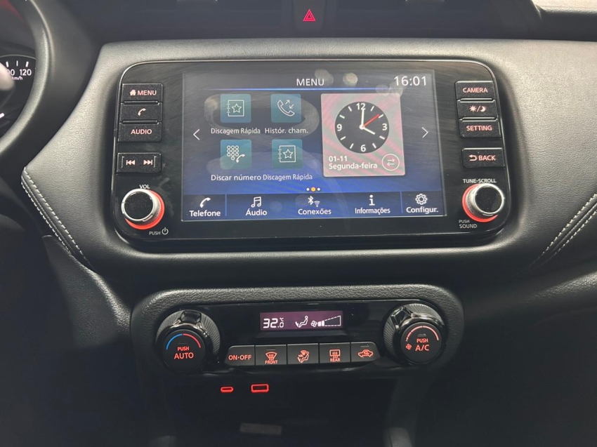 nissan kicks 1.6 16v flexstart exclusive xtronic flex 4p automatico 2022