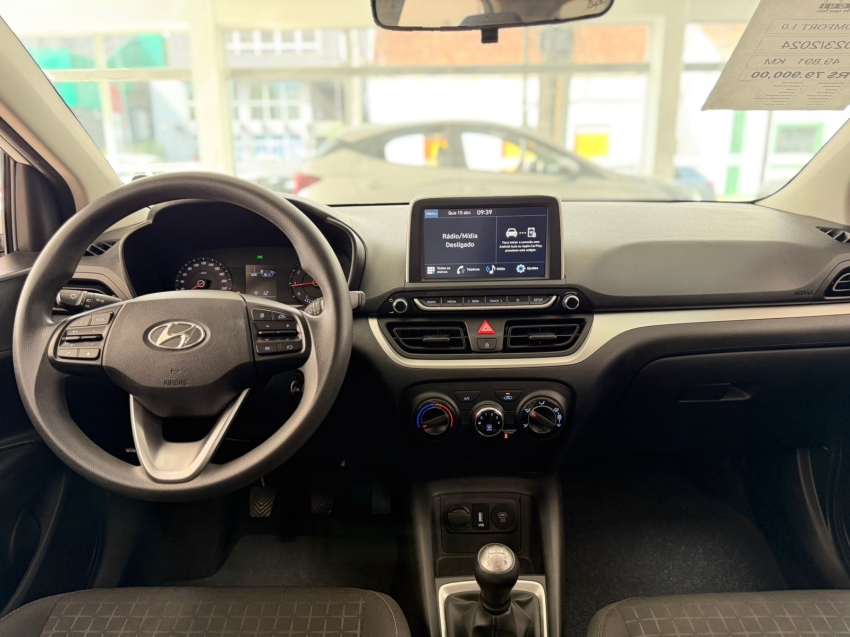 hyundai hb20 1.0 12v flex comfort manual 4p 20249