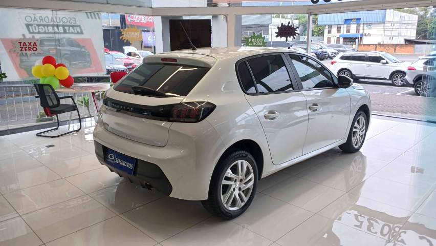 peugeot 208 1.6 16v flex active at6 4p automatico 2023