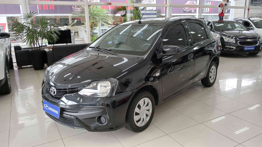 toyota etios 1.3 x 16v flex 4p automatico 20201