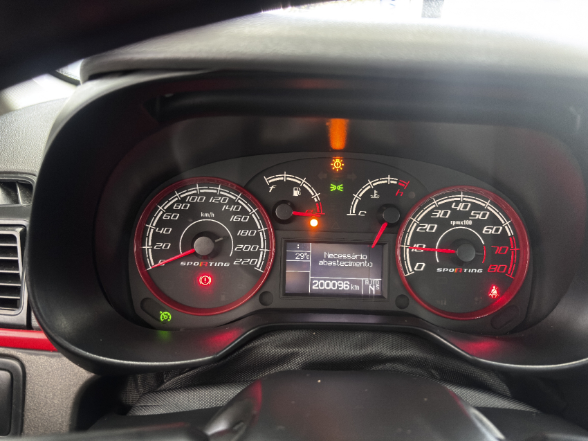 fiat punto 1.8 sporting 16v flex 4p automatizado semiautomatico 201112