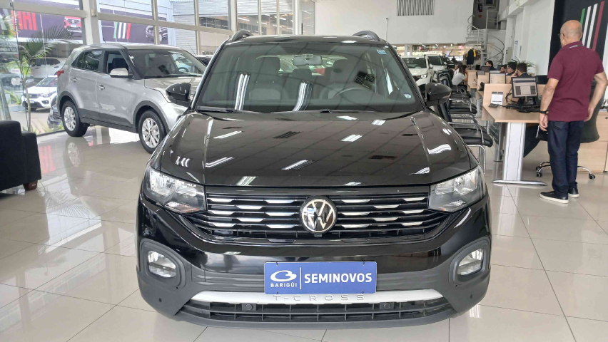 volkswagen t-cross 1.0 200 tsi total flex comfortline automatico 4p 2024