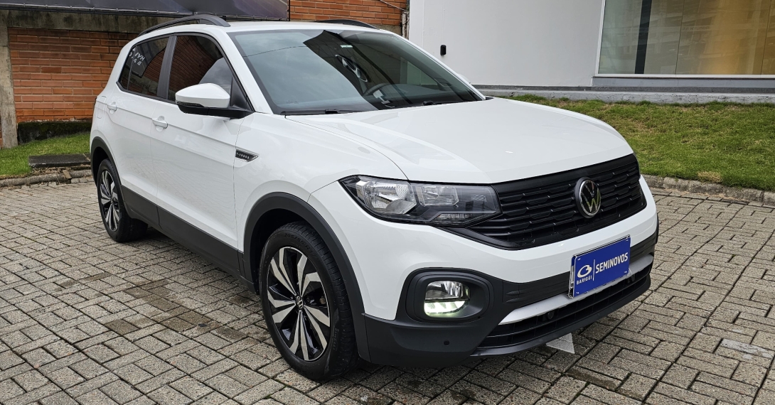 volkswagen t-cross 1.0 200 tsi total flex comfortline automatico 4p 20232