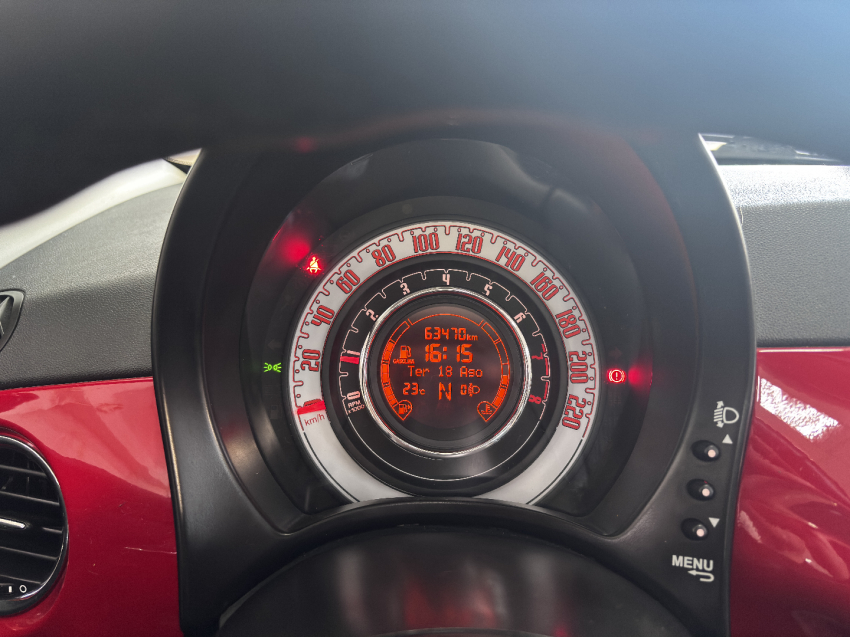 fiat 500 1.4 cabrio 8v flex 2p automatizado semiautomatico 201412