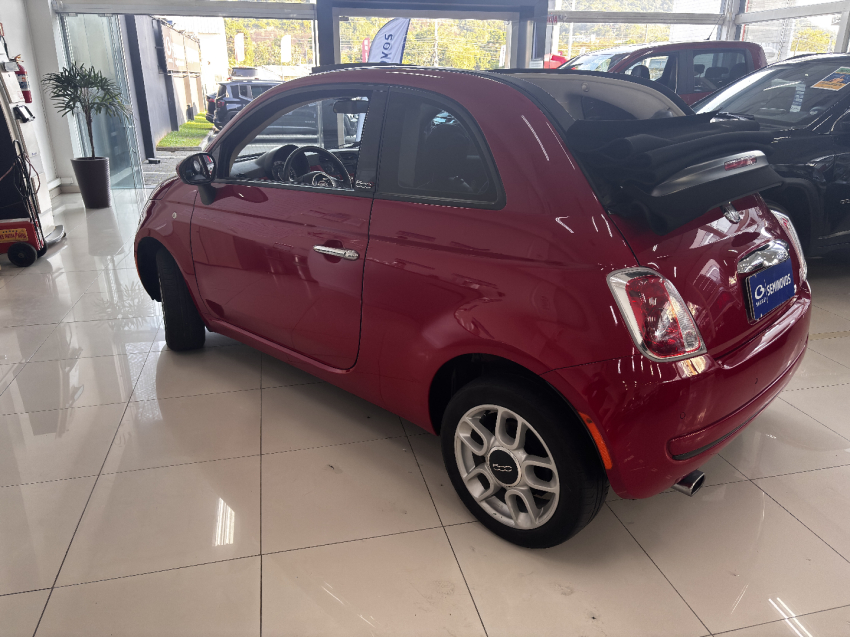 fiat 500 1.4 cabrio 8v flex 2p automatizado semiautomatico 20144