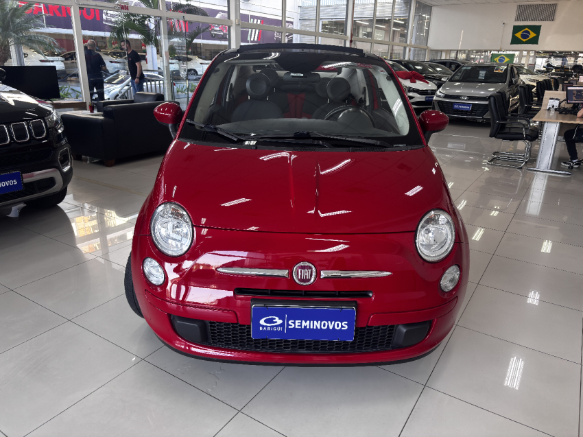 fiat 500 1.4 cabrio 8v flex 2p automatizado semiautomatico 20140
