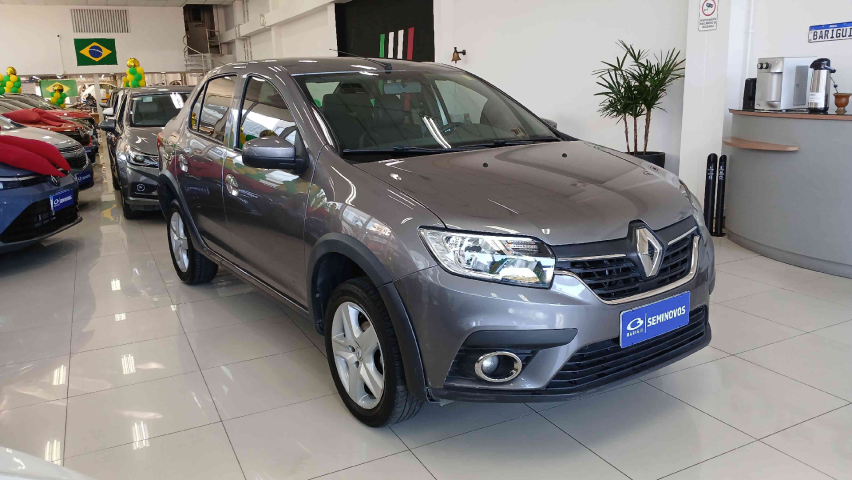 renault logan 1.6 16v sce flex zen x-tronic 4p automatico 20202