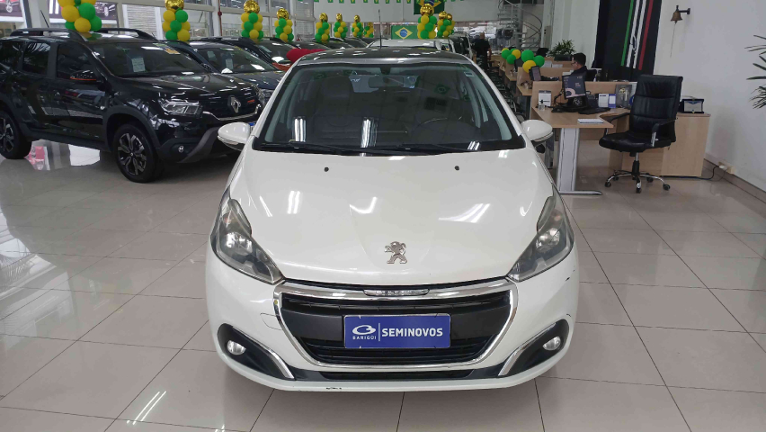 peugeot 208 1.2 allure 12v flex 4p manual 2017