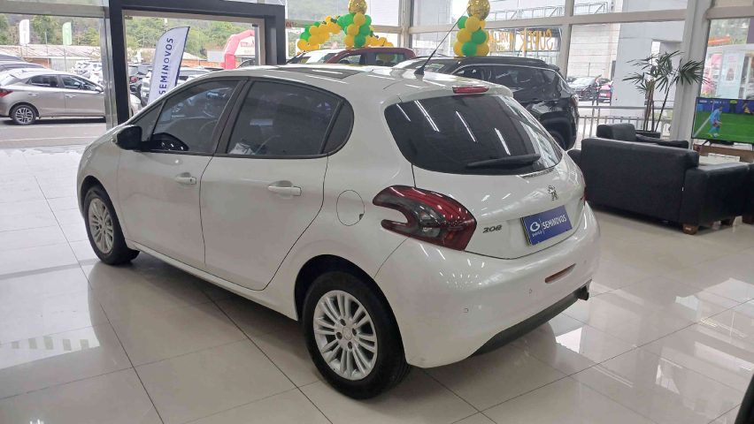 peugeot 208 1.2 allure 12v flex 4p manual 20175