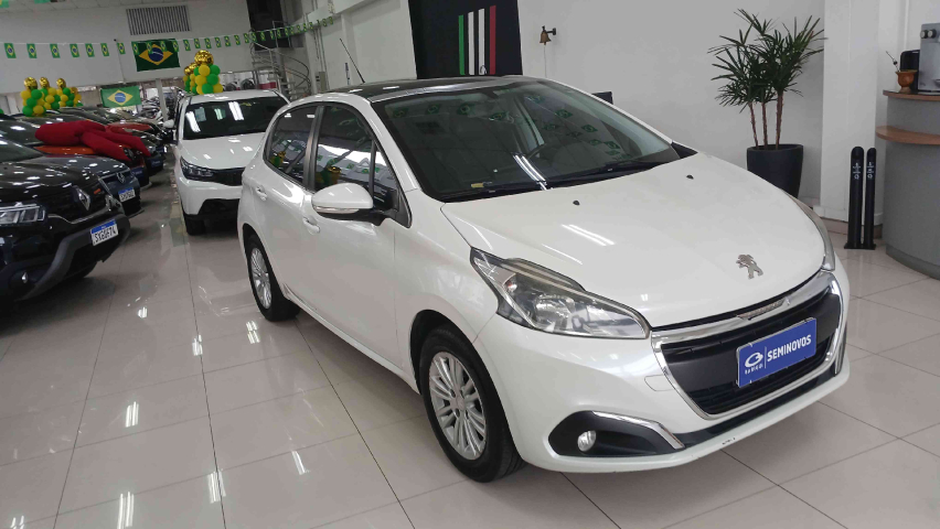 peugeot 208 1.2 allure 12v flex 4p manual 20172