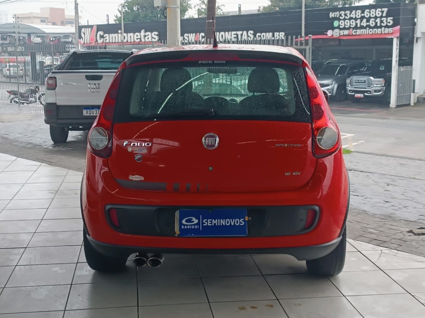 fiat palio 1.6 mpi sporting 16v flex 4p automatizado semiautomatico 2013