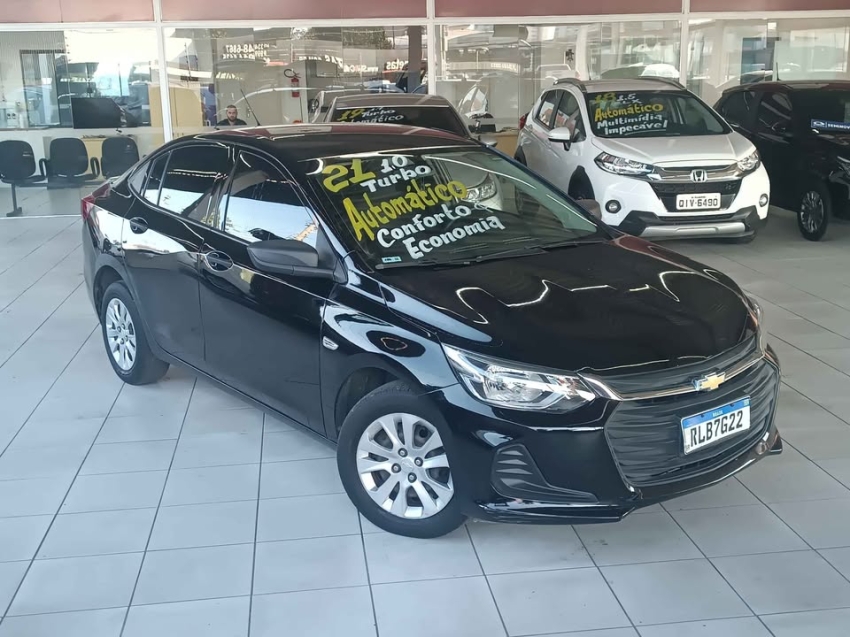 chevrolet onix 1.0 turbo flex plus automatico 4p 2021
