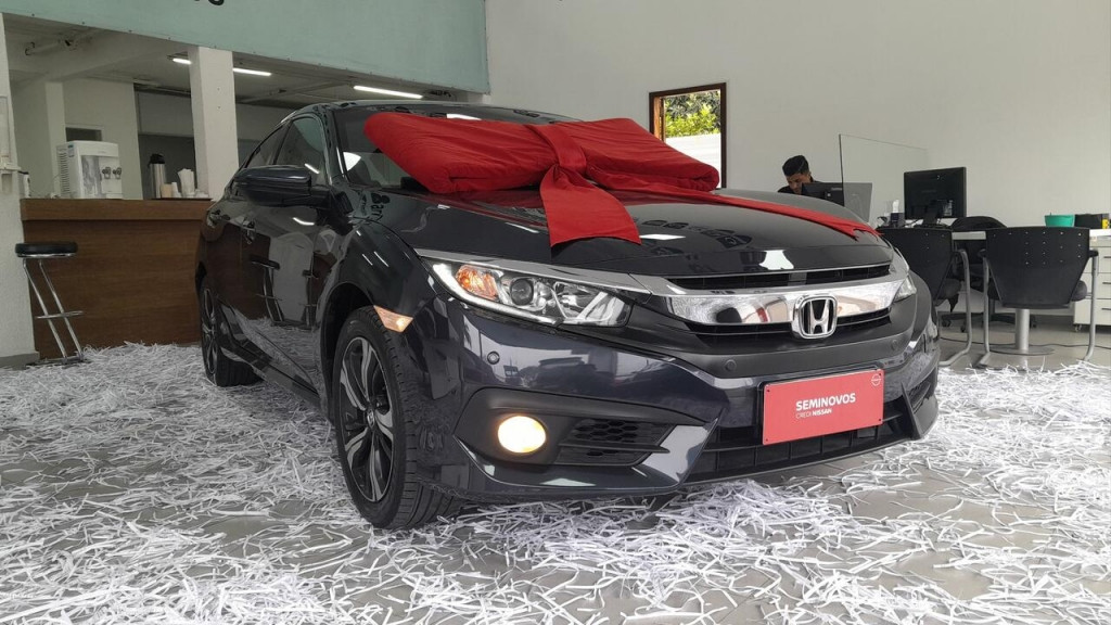 honda civic 2.0 16v flexone exl 4p cvt flex automatico 2019