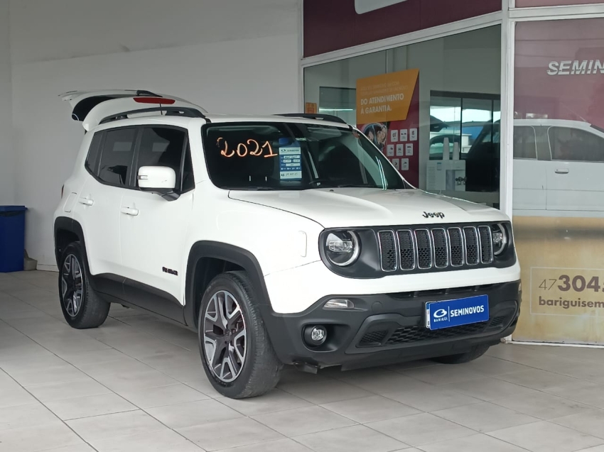 jeep renegade 1.8 16v flex longitude 4p automatico 2021