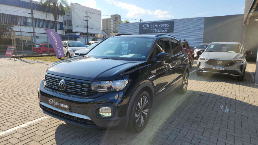 volkswagen t-cross 1.0 200 tsi total flex comfortline automatico 4p 2024