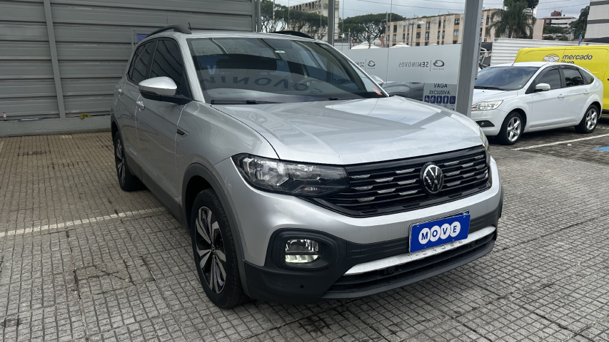 volkswagen t-cross 1.0 200 tsi total flex comfortline automatico 2022