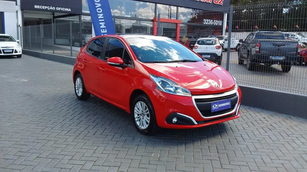 peugeot 208 1.2 allure 12v flex 4p manual 2019