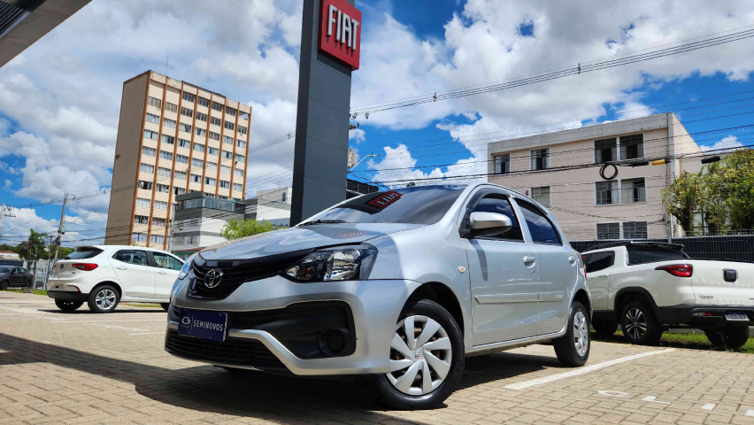 toyota etios 1.3 x 16v flex 4p automatico 20202