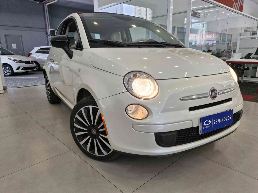 fiat 500 1.4 cabrio 16v flex 2p automatico 4p semiautomatico 2014
