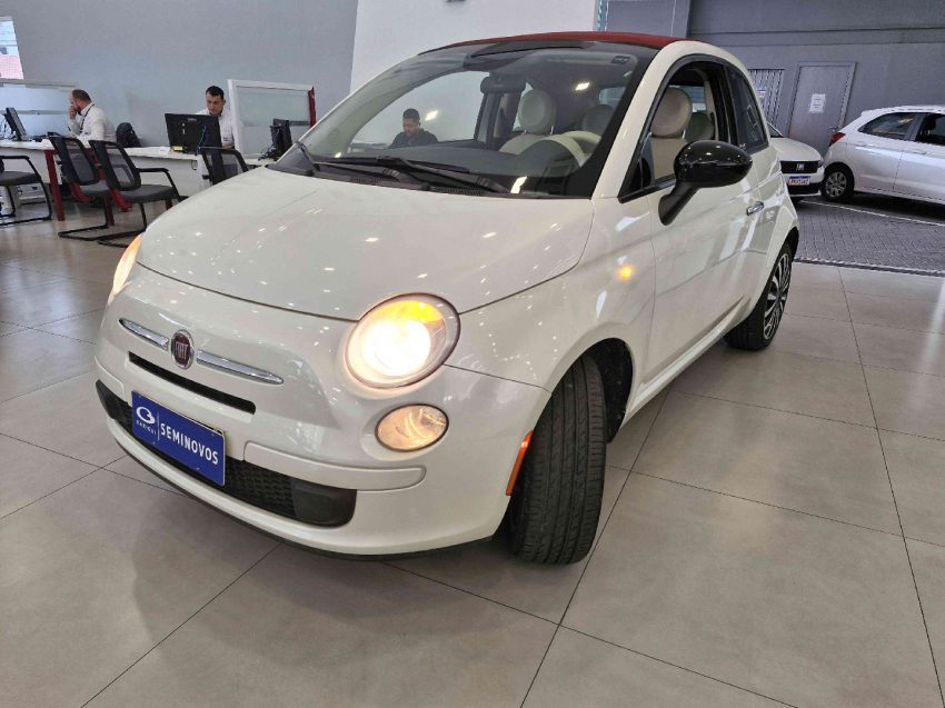 fiat 500 1.4 cabrio 16v flex 2p automatico 4p semiautomatico 2014