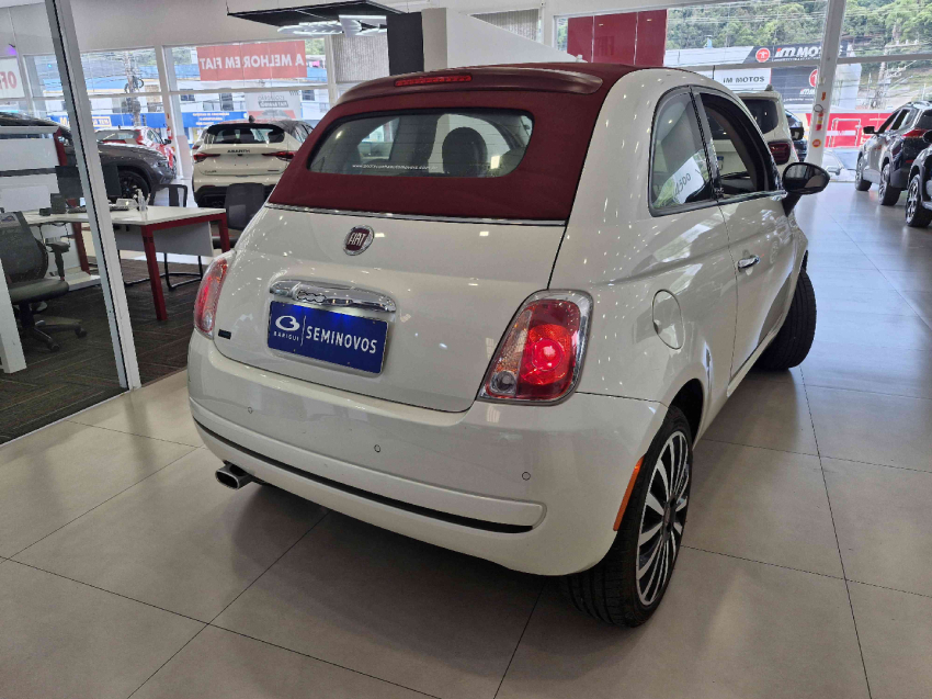 fiat 500 1.4 cabrio 16v flex 2p automatico 4p semiautomatico 2014