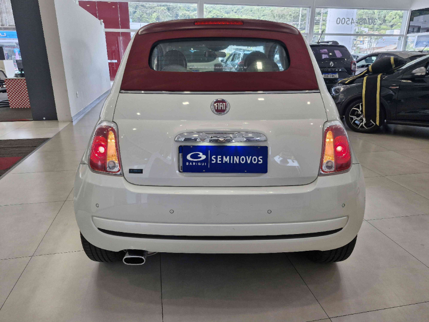 fiat 500 1.4 cabrio 16v flex 2p automatico 4p semiautomatico 2014