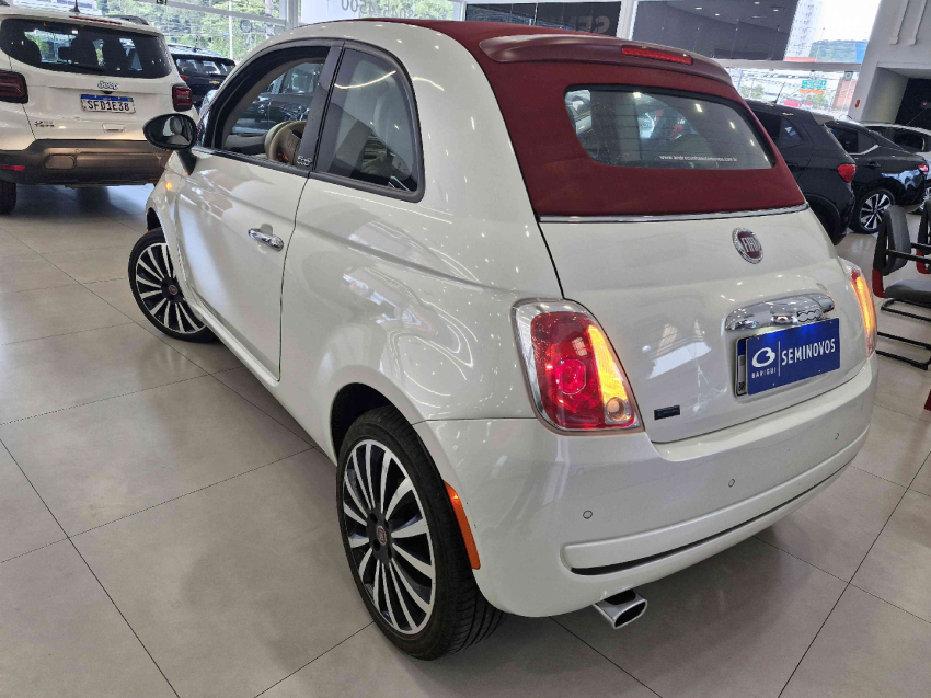 fiat 500 1.4 cabrio 16v flex 2p automatico 4p semiautomatico 2014