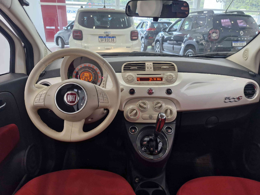 fiat 500 1.4 cabrio 16v flex 2p automatico 4p semiautomatico 2014