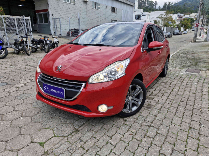 peugeot 208 1.6 active pack 16v flex 4p automatico manual 2015