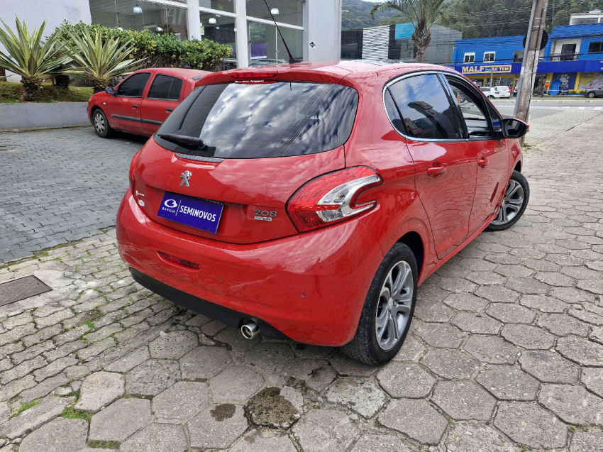 peugeot 208 1.6 active pack 16v flex 4p automatico manual 2015
