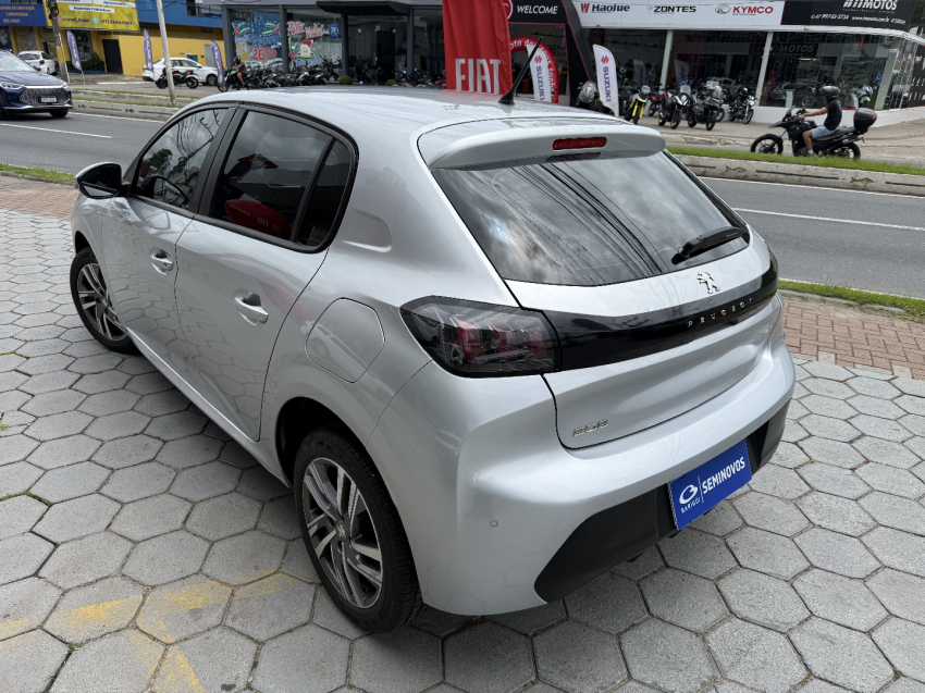 peugeot 208 1.6 16v flex allure at6 4p automatico 20225