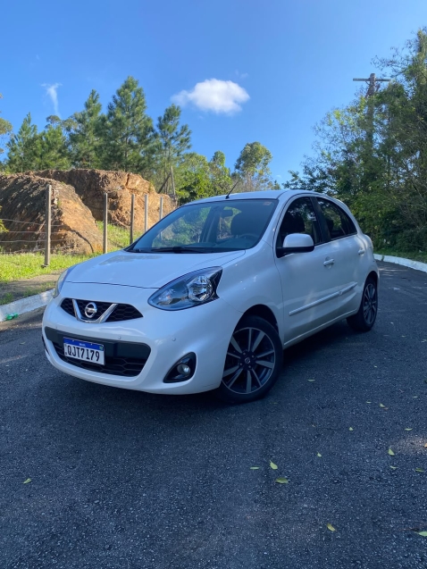nissan march 1.6 sl 16v flexstart 4p xtronic flex automatico 20190