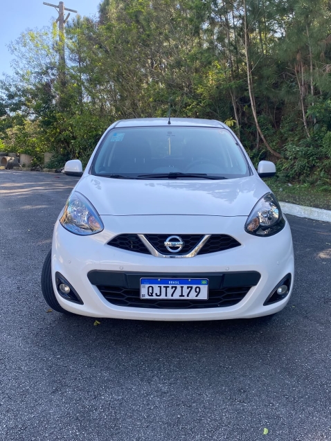 nissan march 1.6 sl 16v flexstart 4p xtronic flex automatico 20192