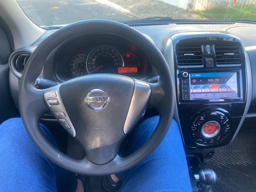 nissan march 1.6 sl 16v flexstart 4p xtronic flex automatico 20197