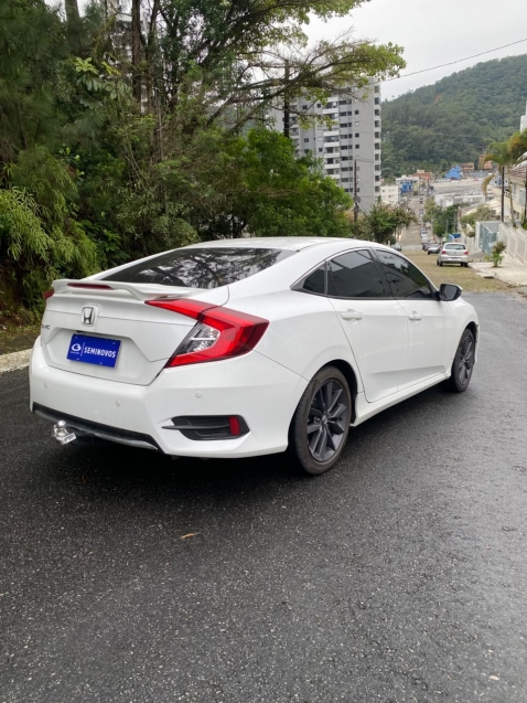 honda civic 2.0 16v flexone exl 4p cvt flex automatico 20202
