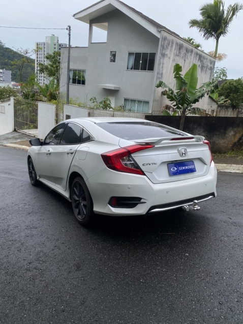 honda civic 2.0 16v flexone exl 4p cvt flex automatico 20205