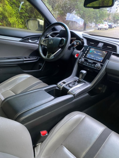 honda civic 2.0 16v flexone exl 4p cvt flex automatico 20206
