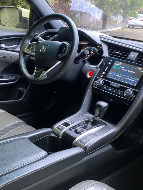 honda civic 2.0 16v flexone exl 4p cvt flex automatico 20207