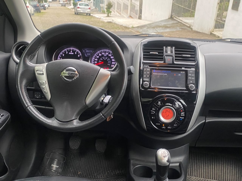 nissan versa 1.6 16v flexstart unique 4p manual flex 20166