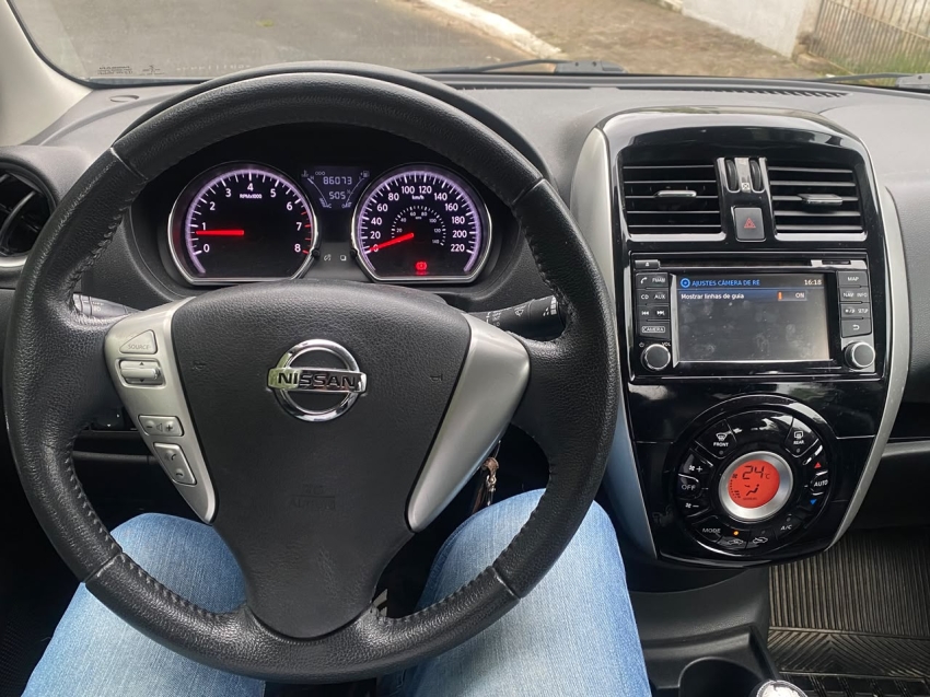 nissan versa 1.6 16v flexstart unique 4p manual flex 20169