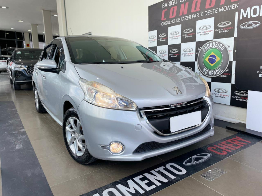 peugeot 208 1.5 allure 8v flex 4p manual 2016