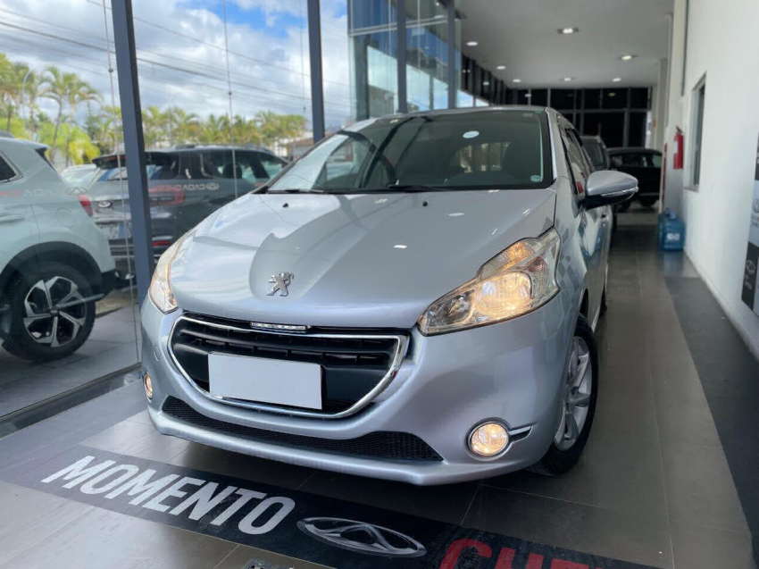 peugeot 208 1.5 allure 8v flex 4p manual 2016
