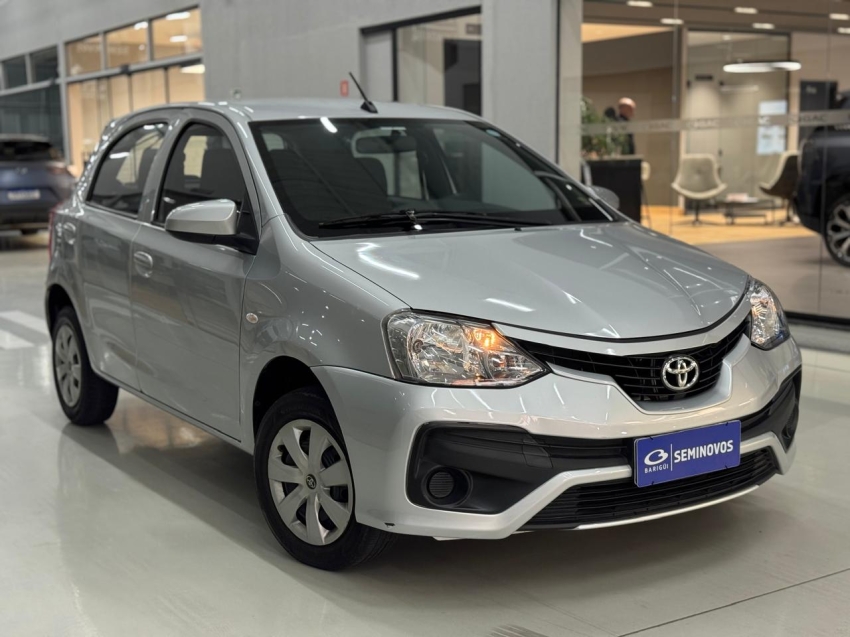 toyota etios 1.3 x 16v flex 4p automatico 2018
